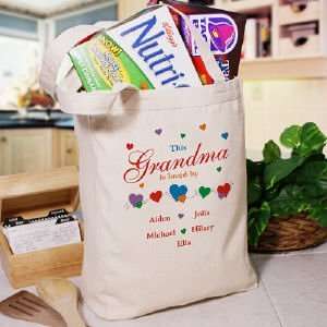  Is Loved By Canvas Personalized Tote Bag 