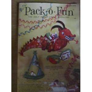  Pack o Fun Scrap Craft Magazine January 1975 Everything 