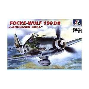 Focke Wulf 190 D9 Langnasen Dora  148 Scale Plastic 