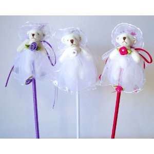  Wedding Bear Pen (12PCS)