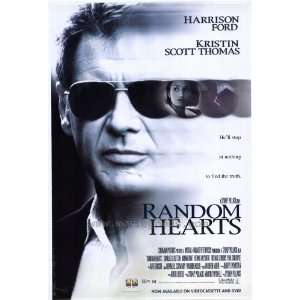 Random Hearts Poster 27x40 Harrison Ford Kristin Scott Thomas Sydney 