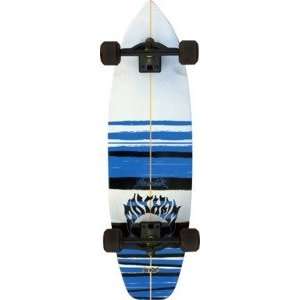  Lost KA Scorcher White / Blue Complete Skateboard   10 x 