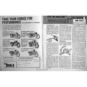  1963 MOTORCYCLE MECHANICS LAMBRETTA TIPS SCOOTER