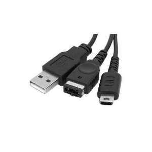    USB 2in1 Sync and Charging Cable for Nintendo DS, NDSL Electronics