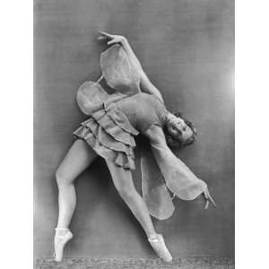  The Ballet Dancer Alba Wiegele Shown Dancing, Reminiscent 