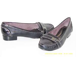 Naturalizer Cupid Black Leather Loafers   Sz 7  