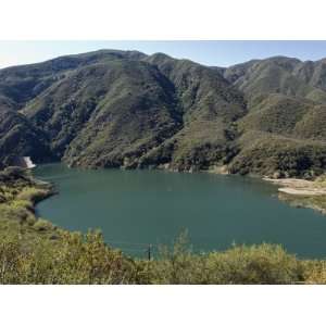 Matilija Dam and Lake, Which is Scheduled for Removal, California 