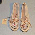 Vintage Lake Church Beaded Moccasins Womens Size 8  