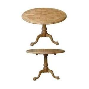  Tilt Top Table with Ball & Claw Pedestal