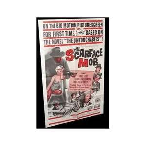  Scarface Mob Folded Movie Poster 1962 