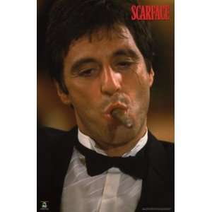  SCARFACE MOVIE POSTER   CIGAR   22 X 34 #1015