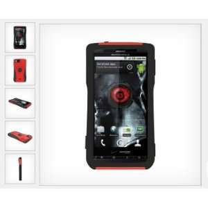  Droid X Aegis Impact Resistant Case   Red   TRI AG DX RD Electronics