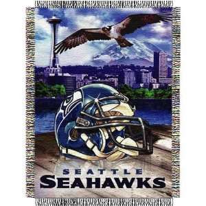  Seattle Seahawks Woven Tapestry NFL Throw (Home Field 