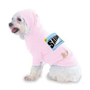   SAVANNAH Hooded (Hoody) T Shirt with pocket for your Dog or Cat Medium