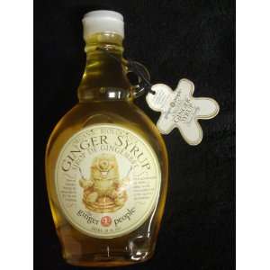 Ginger People Organic Ginger Syrup 8 fl oz  Grocery 