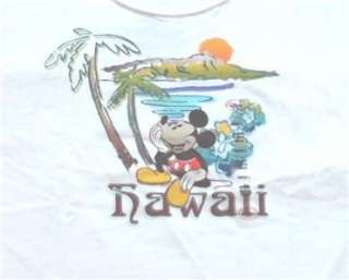 Disney Hawaiian Mickey Mouse Dreamin Shirt NWT Man Size Large  