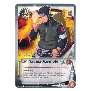   TCG Curse of the Sand N 124 Asuma Sarutobi Uncommon Card Toys & Games