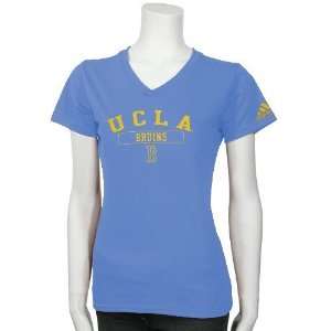  adidas UCLA Bruins Light Blue Ladies V neck Practice T 