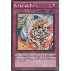 Yu Gi Oh   Crystal Pair   Legendary Collection 2   #LCGX EN172   1st 