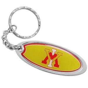 VMI Virginia Military Keydets Domed Oval Keychain  Sports 