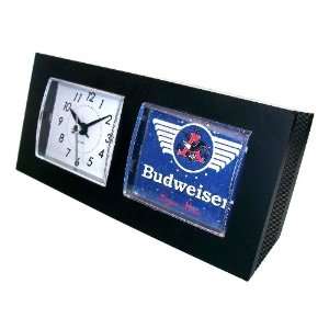  1936 Budweiser Beer logo sleek table or desk clock 