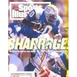 Natrone Means Autographed Sports Illustrated Magazine (San Diego 