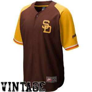 Nike San Diego Padres Cooperstown Quick Pick Vintage Baseball Jersey 