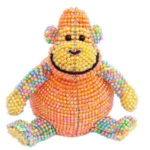  Monkey Nightlamp, Beads Handcraft Art 