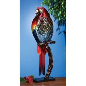  Figurine Fan   Parrot   Color