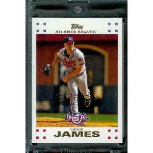  2007 Topps Opening Day #34 Chuck James Atlanta Braves 