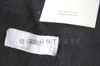 NEW GIANLUCA CAPANNOLO COAT JACKET DRESS GC203 brown & black  