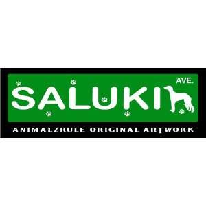  SALUKI~HIGH QUALITY ALUMINUM STREET SIGN~ 