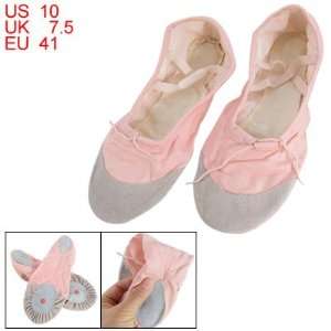   Pink Ballet Crossover Bands Dancing Shoes US 10