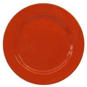  Fun Factory Rimmed Salad Plate in Orange