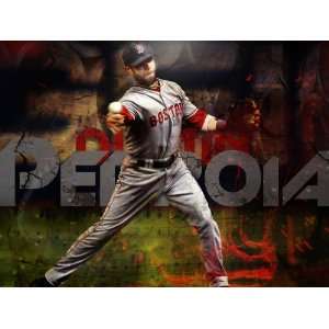  Dustin Pendroia Bosten Redsox 8x11.5 Picture Mini Poster 