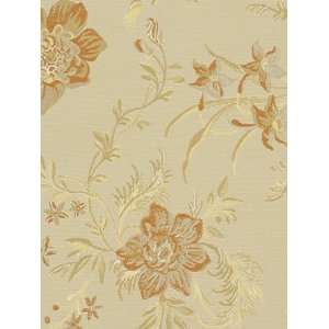    Blooming Field Apricot by Robert Allen Fabric