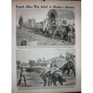   1918 WW1 French Telephone Post Palestine Allenby Army