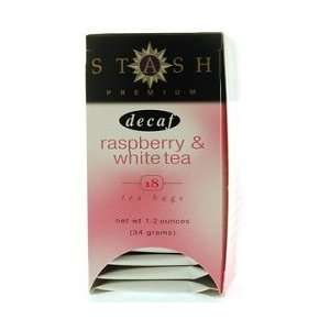 Stash Tea Company   Raspberry & White   Decaffeinated Tea 