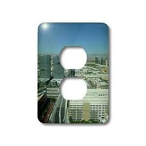 Florene Las Vegas   Vegas By Day   Light Switch Covers   2 plug outlet 