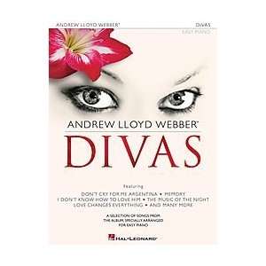  Andrew Lloyd Webber   Divas Softcover Easy Piano Sports 