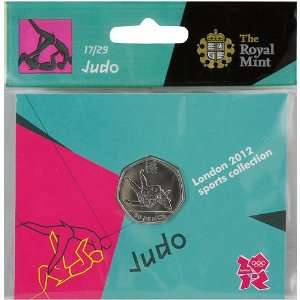  The Royal Mint London 2012 Sports Collection Judo 50p Coin 