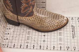 Durango Faux Ankle Gray 5.5 D Western Boots Boys Mens Shoes  