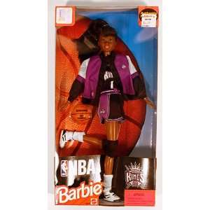  NBA Sacramento Kings Barbie Black 20747 Toys & Games