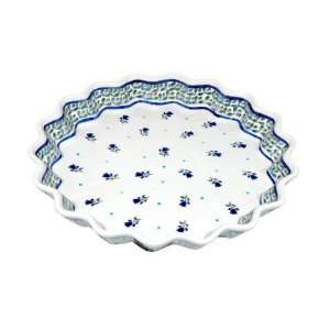  Polish Pottery Tulip Quiche Dish