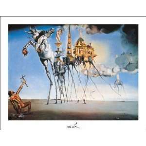  The Temptation of St. Anthony by Salvador Dali   11 x 14 