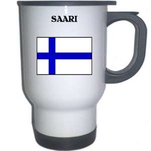  Finland   SAARI White Stainless Steel Mug Everything 