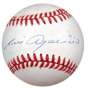  Luis Aparicio Autographed/Hand Signed AL Baseball PSA/DNA 