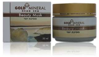 Dead Sea Cosmetics Gold Mineral Beauty Mask  