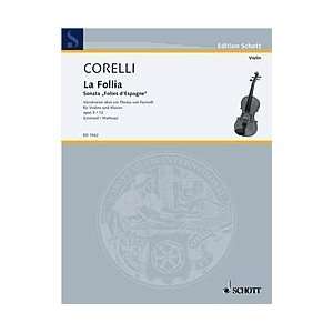   Op. 5, No. 12 La Follia Composer Arcangelo Corelli