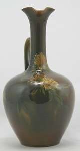 ROOKWOOD 8.25 EWER BY HARRIET WILCOX W/CHIVE BLOSSOMS 1889 1890 